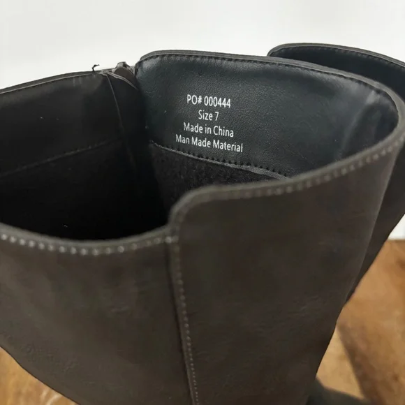 Dark Grey Boots - Picture 3 of 4